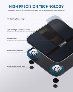 RENPHO Elis Solar 2 Smart Scale Black