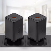 SBS TETRGAN1C65W 65W GaN Power Delivery Laadija - must