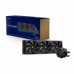 Chieftec CLC-360-VRM-BLK computer cooling system Computer case All-in-one liquid cooler 12 cm Black