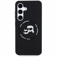 KARL LAGERFELD ümbris jaoks SAMSUNG S25 KLHMS25SSKCHTCK (Magnetic Silicone Double Heads) must