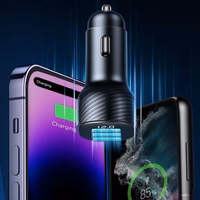 Autolaadija Joyroom "JR-CCD03" Must 3.4A (3xQC3.0)