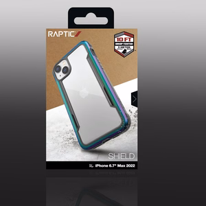 Raptic X-Doria Shield ümbris iPhone 14 Plus'ile opaalkaitsega ümbris