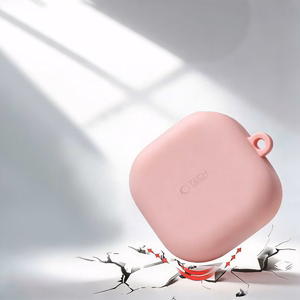 Tech-Protect Silikoon Hook Ümbris for Samsung Galaxy Buds 4 / 4 Pro - tumesinine