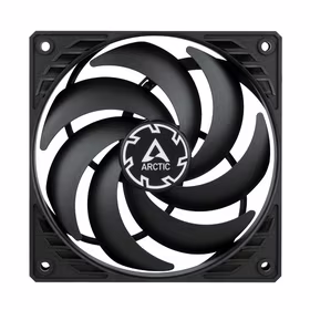 ARCTIC P12 SLIM koos PWM PST Pressure-Optimised Fan, 4-pin, 120mm, Must