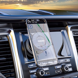Dudao F24PRO MagSafe Compatible Car Hoidja with Suction Cup jaoks Windshield or Dashboard - must