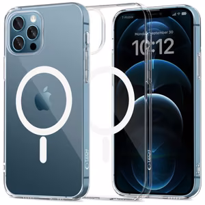 Tech-Protect FlexAir MagSafe Ümbris jaoks iPhone 12 / 12 Pro - Clear