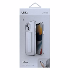 Uniq Heldro ümbris iPhone 13-le - läbipaistev