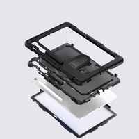 Tech-Protect Solid Ümbris jaoks Samsung Galaxy Tab S10 FE+ - Must