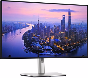 DELL UltraSharp U2725QE monitor 68.6 cm (27") 3840 x 2160 pixels 4K Ultra HD LCD must, hõbedane