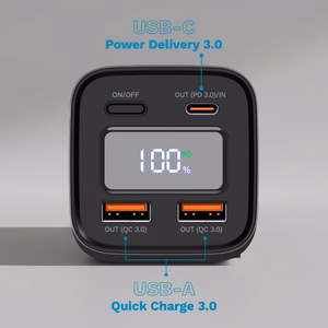 Kruger&Matz liitiumioonakupank QC ja PD-ga, 20000 mAh, 100 W