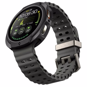 Spigen Liquid Air Ümbris jaoks Samsung Galaxy Watch 8 44mm - Matt Must