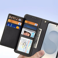 Dux Ducis Lava ümbris with MagSafe jaoks Samsung Galaxy S25 Edge - must