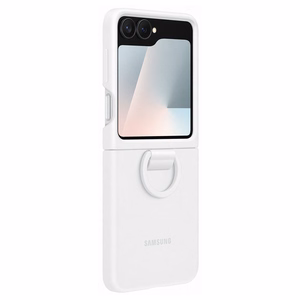 Samsung Silicone Ümbris jaoks Samsung Galaxy Z Flip7 FE - Valge