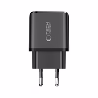 Tech-Protect NCA45W-GAN 2-portiline USB-C / USB-A 45W seinalaadija - must