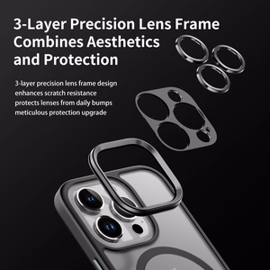 Rock Guard Touch Matte Series Magnetic Ümbris jaoks Iphone 16 hall