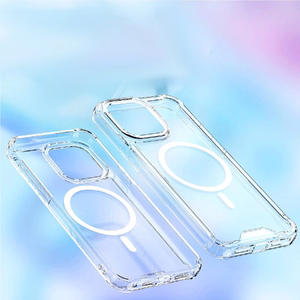 Wozinsky Clear Corner Ümbris MagSafe jaoks Samsung Galaxy S25 - Clear