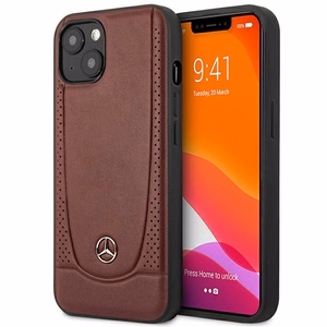 Mercedes MEHCP15SARMRE iPhone 15 6.1" punane/punane hardcase Leather Urban Bengale