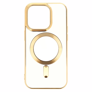 Beauty Magsafe Ümbris jaoks Iphone 15 Plus valge