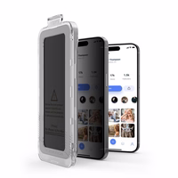 Tech-Protect Quick Set Spy+ Privaatsus Glass 2-pack jaoks iPhone 13 / 13 Pro / 14 / 16e