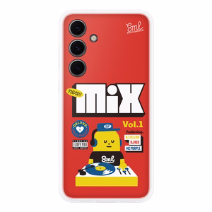 Samsung Flipsuit Ümbris EF-MS721CREGWW jaoks Samsung Galaxy S 24 FE - punane