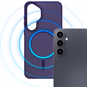 Samsung Galaxy S26 – 3mk Smoke MagCase lilla telefoniümbris