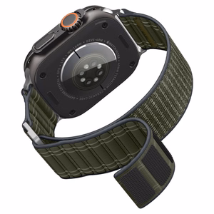 SPIGEN WBF0 rihm APPLE WATCH 8 / 9 / 10 / 11 / SE / ULTRA (44 / 45 / 46 / 49 MM) roheline