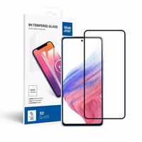 Karastatud klaas to Samsung Galaxy A53 5G (full glue / Ümbris friendly) sinine Star 5D must