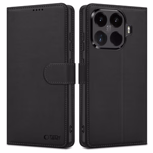 Tech-Protect чехол-кошелек для Xiaomi 17T Pro - черный