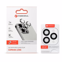 Camera glass to iPhone 12 Pro Max Forcell Premium hõbedane