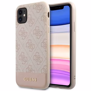 Guess 4G Stripe Collection Ümbris jaoks iPhone 11 / Xr 6.1" - roosa