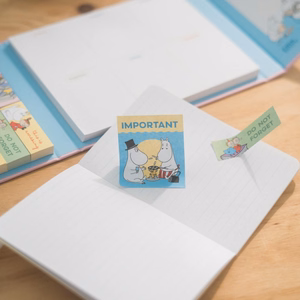 Moomins A4 nädalaplaneerija märkmepaberitega