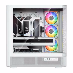 MODECOM Volcano AQ300 ARGB kesktornkorpus, valge