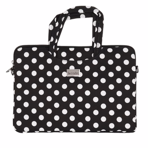 Wonder Briefcase Laptop 13-14 inches must polka-dot