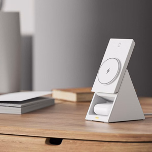 Choetech T600 15W 3in1 Inductive Charging Station - valge