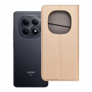 SMART CASE Book ümbris Xiaomi Redmi Note 15 Pro Plus 5G jaoks - kuldne