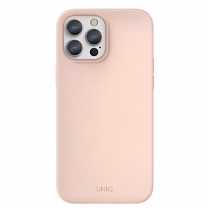 Uniq Lino ümbris iPhone 13 Pro / iPhone 13 jaoks - roosa