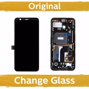 LCD ekraan ühilduv Google Pixel 4 G020M must raamiga (Uuendatud: Hiina)