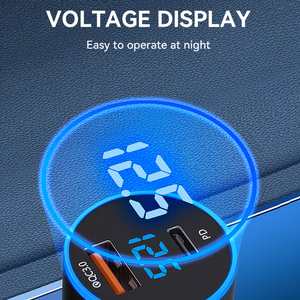 Wozinsky WDCCAC USB-C USB-A 36W Car Laadija - must