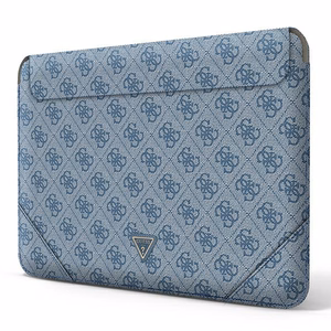 Guess 4G Uptown Triangle Logo ümbris jaoks a 16" laptop - sinine