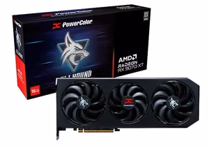 PowerColor Hellhound RX9070XT 16G-L/OC graafikakaart
