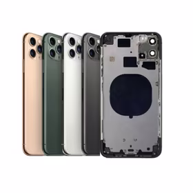 Tagakaas Ühildub iPhone 11 Pro full housing / Matte Hõbedane / OEM
