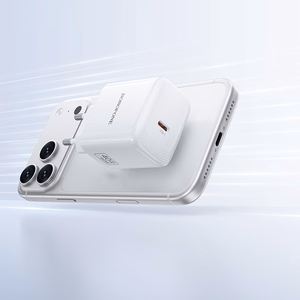 Borofone BN33 Fuente GaN USB-C võrgulaadija QC3.0 PD 40W valge
