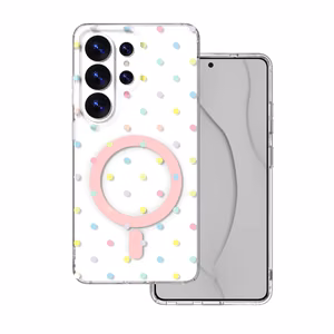 Bubble Dots Mag чехол для Samsung S26 Ultra белый