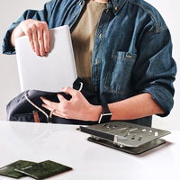 Wozinsky WRS-CPY84SS Aluminum Laptop and Tablet Alus + Free Smartphone Alus - hõbedane