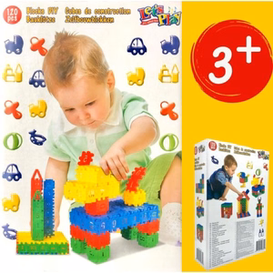 Let's Play laste ehitusklotside komplekt, komplekt 4