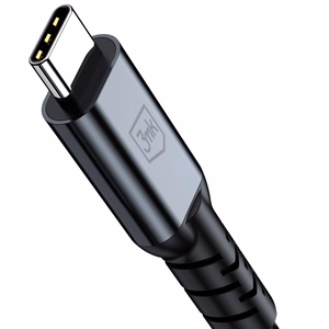 3mk Hyper Cable N-SERIES USB-C / USB-C Thunderbolt 4 2m 48V / 5A 40Gb/s 240W 8K60Hz - black