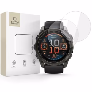 Tech-Protect Glass Fit+ 2-pack karastatud klaas jaoks Garmin Fenix 8 51mm - clear