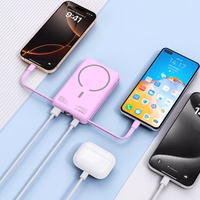 Tech-Protect PB31 MagSafe 10000mAH energiapank - lilla