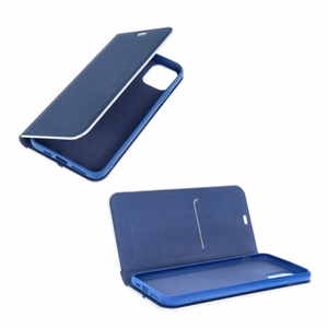 Flip чехол для Samsung A52 5G / A52 LTE ( 4G ) / A52s 5G Luna Book Carbon синий