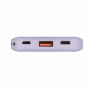 Powerbank Uniq Fuele mini 8000mAh USB-C 18W PD kiirlaadimine - lavendel